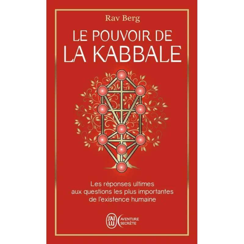 Le pouvoir de la Kabbale - Rav Berg - J - ravate.com librairie reunion