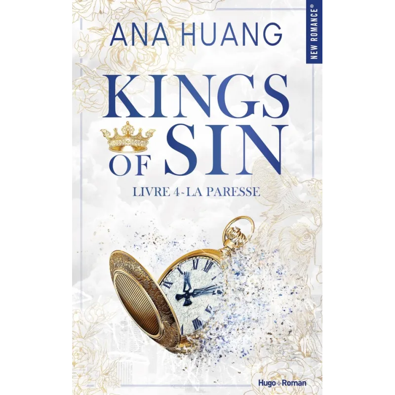 Kings of sin Tome 4 : La paresse - Ana Huang - Hugo Roman - Grand format - ravate.com librairie reunion