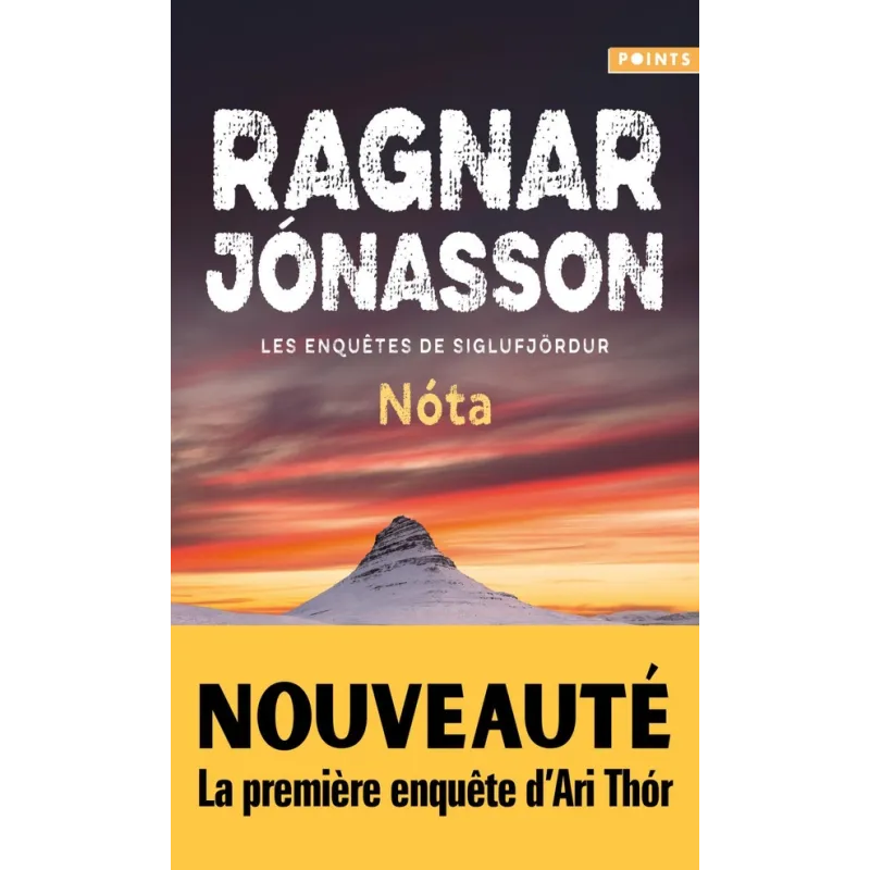 Nota - Ragnar Jónasson - Points - Poche - ravate.com librairie reunion