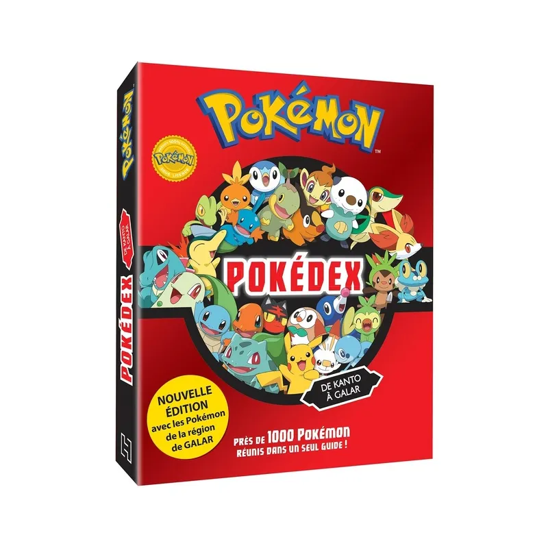 Pokémon : pokédex : de Kanto à Galar - Collectif - Hachette Jeunesse - Grand format - ravate.com librairie reunion