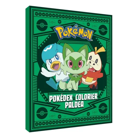 Pokémon : Pokédex à colorier Paldea
