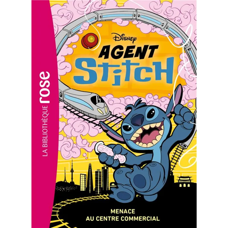 Agent Stitch Tome 3 : Menace au centre commercial - Disney - Hachette Jeunesse - Poche - ravate.com librairie reunion