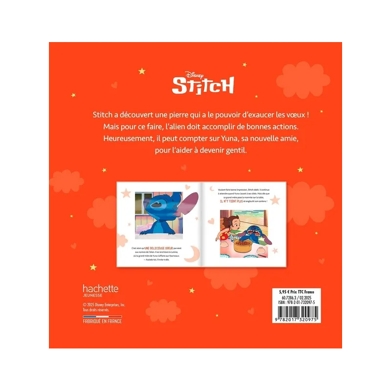 Une histoire de Stitch et au dodo ! Tome 2 : Les bonnes actions - Disney - Disney Hachette - Grand format - ravate.com...