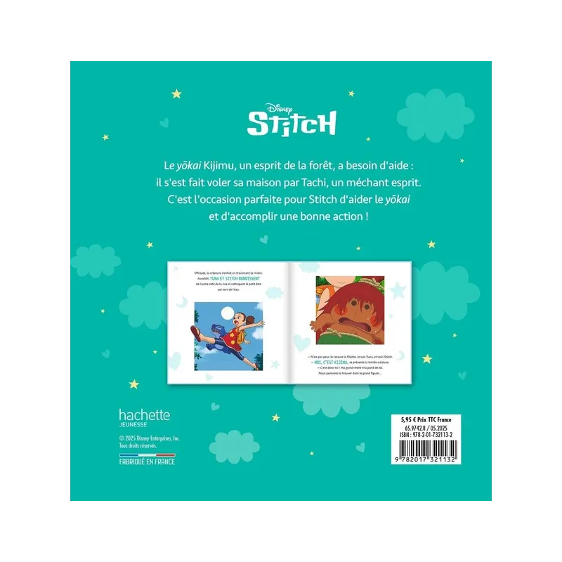 Une histoire de Stitch et au dodo ! Tome 3 : Le combat de Kijimu - Disney - Disney Hachette - Grand format - ravate.com...
