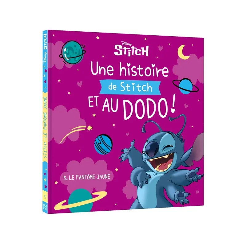 Une histoire de Stitch et au dodo ! Tome 5 : Le fantôme jaune - Disney - Disney Hachette - Grand format - ravate.com...