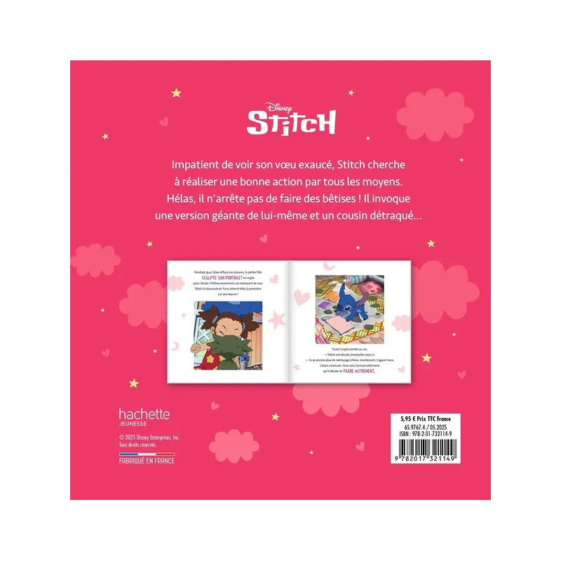 Une histoire de Stitch et au dodo ! Tome 4 : Catastrophes en série - Disney - Disney Hachette - Grand format - ravate.com...