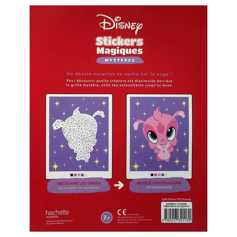 Stickers magiques mystères ; Aliens - Disney - Disney Hachette - Papeterie / Coloriage - ravate.com librairie reunion