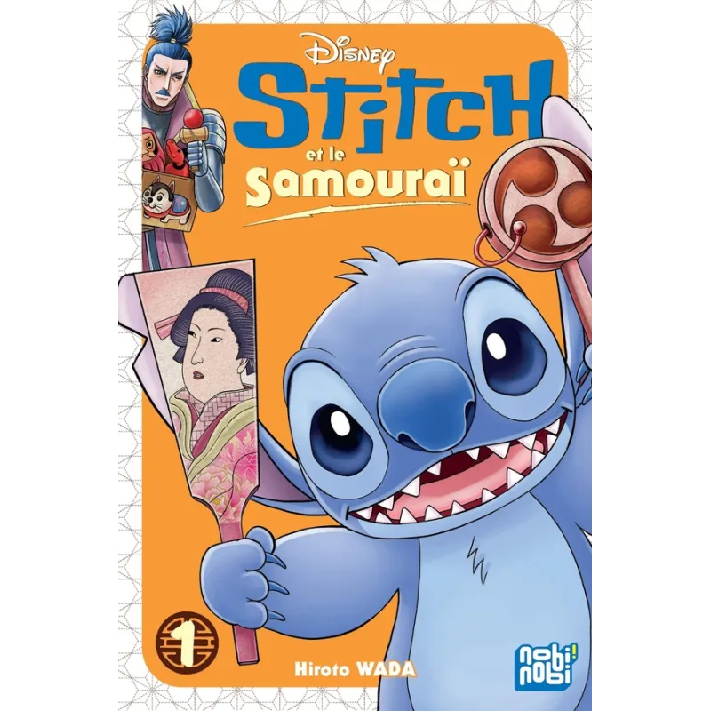 Stitch et le samouraï Tome 1 - Hiroto Wada - Nobi Nobi - Poche - ravate.com librairie reunion