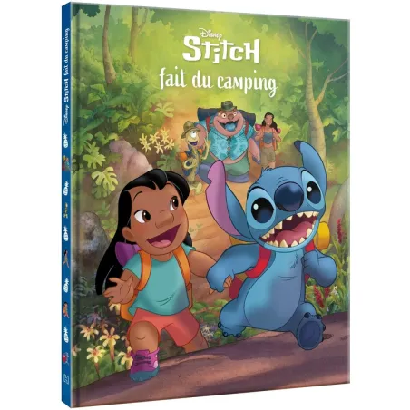 Stitch fait du camping
