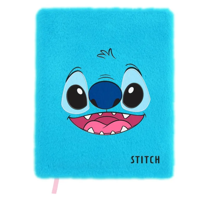 Stitch : Le carnet fourrure - Disney - Disney Hachette - Papeterie / Coloriage - ravate.com librairie reunion