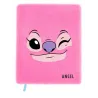 Stitch : Le carnet fourrure : Angel - Disney - Disney Hachette - Papeterie / Coloriage - ravate.com librairie reunion