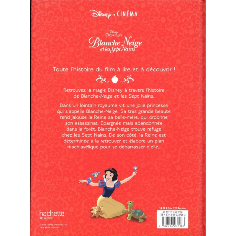 Blanche-Neige - Disney - Disney Hachette - Grand format - ravate.com librairie reunion