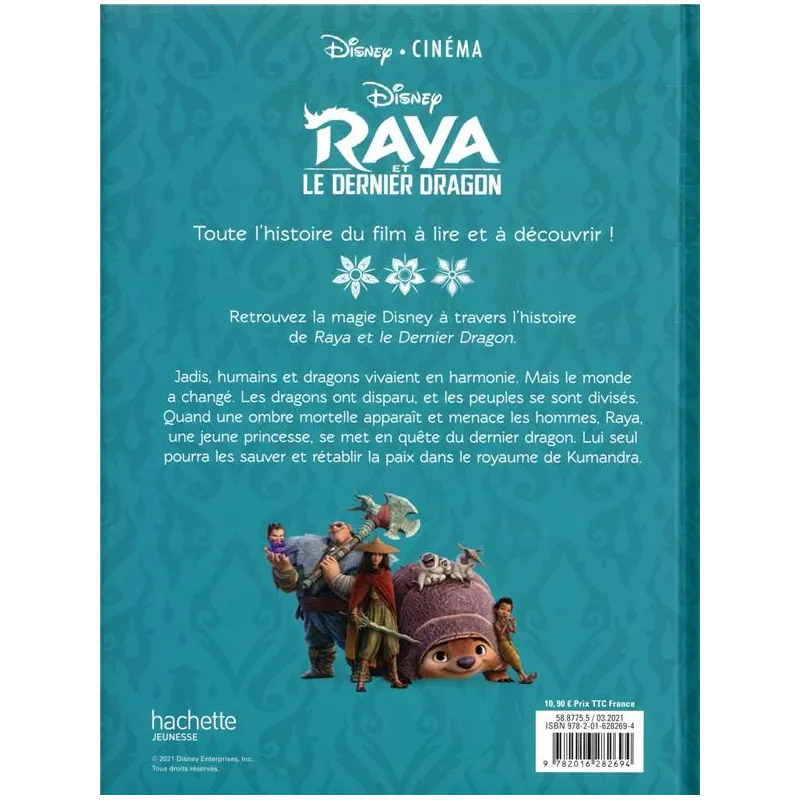 Raya et le dernier dragon : l - ravate.com librairie reunion
