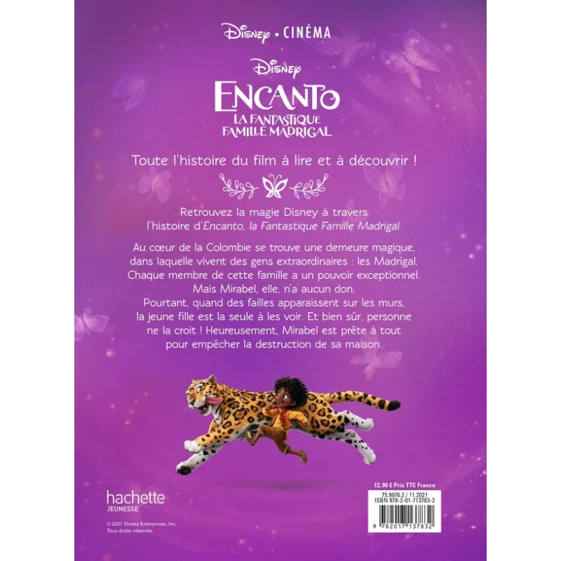 Encanto : la fantastique famille Madrigal : l - ravate.com librairie reunion