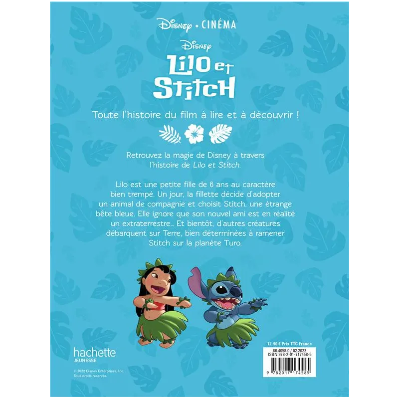 Lilo et Stitch - Disney - Disney Hachette - Grand format - ravate.com librairie reunion
