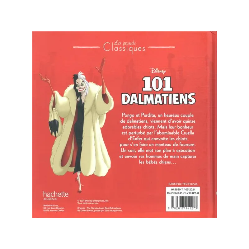 Les 101 Dalmatiens : l - ravate.com librairie reunion
