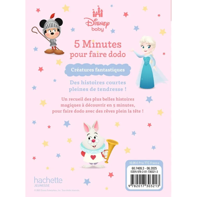 5 minutes pour faire dodo : Disney Baby : Créatures fantastiques - Disney - Disney Hachette - Grand format - ravate.com...