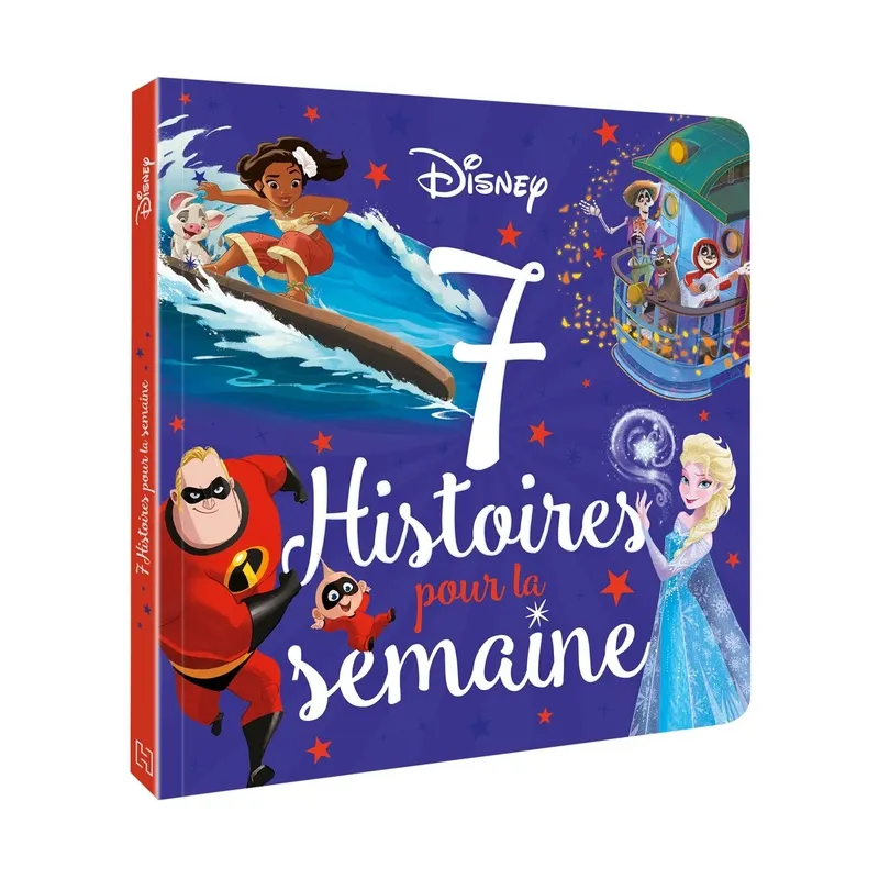 7 histoires pour la semaine : Disney classiques ; les héros à l - ravate.com librairie reunion