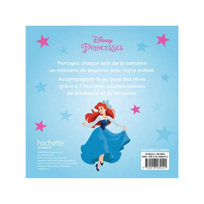 7 histoires pour la semaine : Disney Princesses - Disney - Disney Hachette - Grand format - ravate.com librairie reunion
