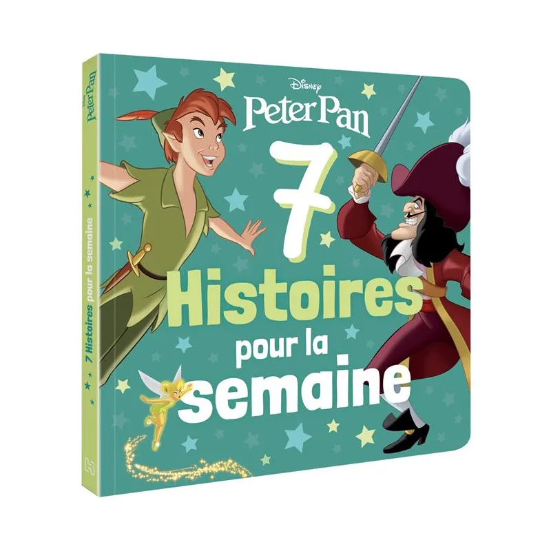 7 histoires pour la semaine : Peter Pan - Disney - Disney Hachette - Grand format - ravate.com librairie reunion