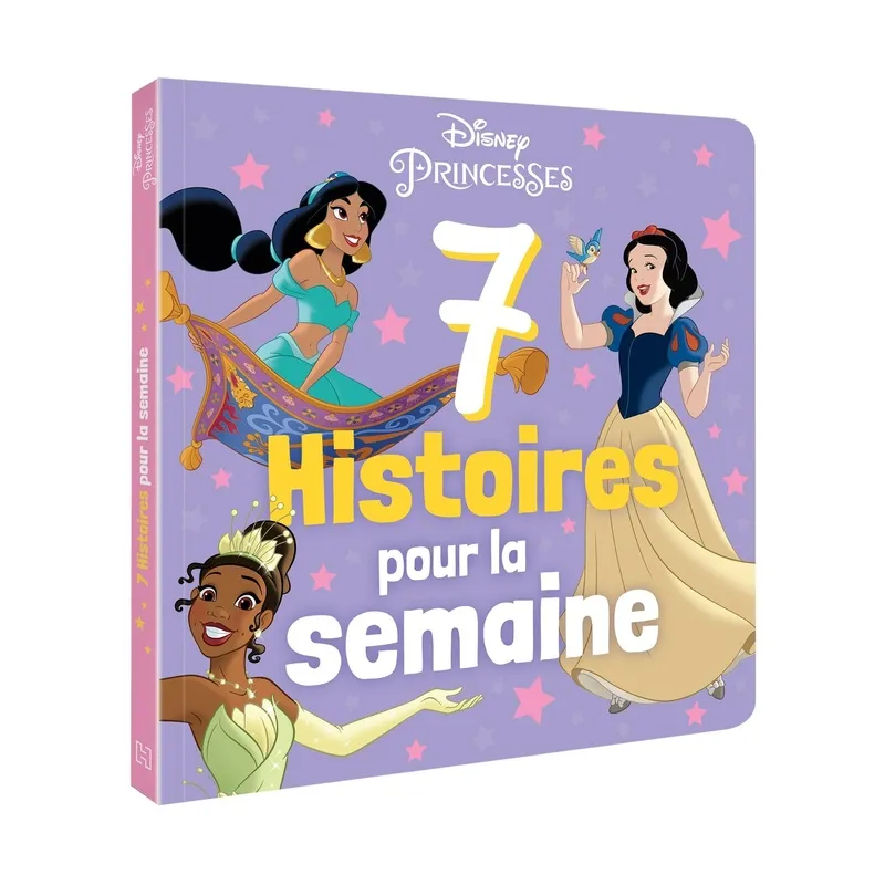 7 histoires pour la semaine Tome 2 : Disney Princesses - Disney - Disney Hachette - Grand format - ravate.com librairie reunion