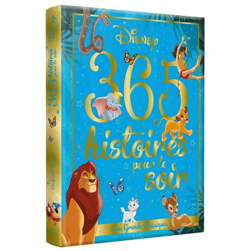 365 histoires pour le soir : les grands classiques - Disney - Disney Hachette - Grand format - ravate.com librairie reunion