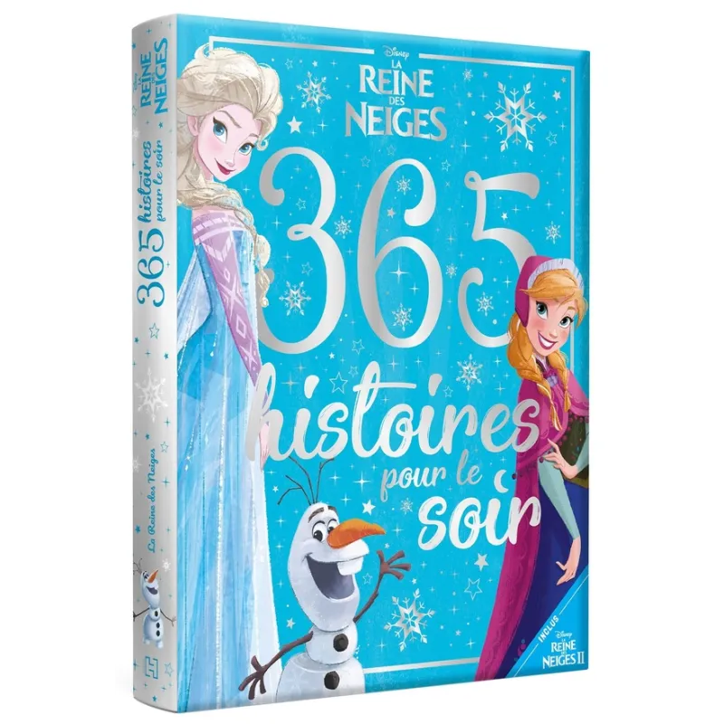 365 histoires pour le soir : La Reine des Neiges : 365 histoires pour le soir - Disney - Disney Hachette - Grand format -...