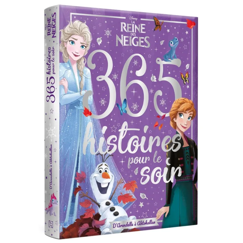 365 histoires pour le soir : La Reine des Neiges : 365 histoires pour le soir ; d - ravate.com librairie reunion