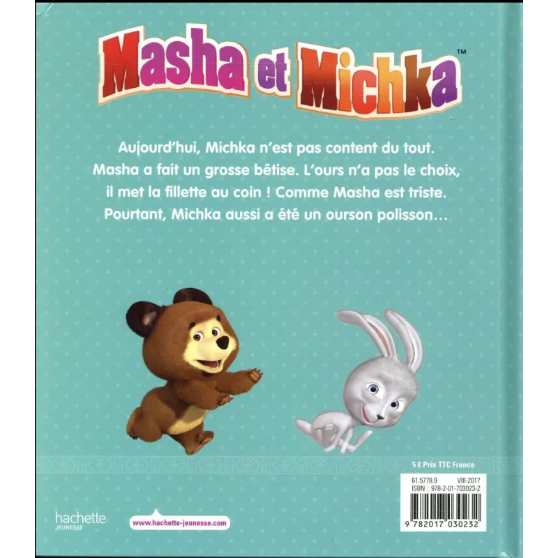Masha et Michka : Masha fait des bêtises - Collectif - Hachette Jeunesse - Grand format - ravate.com librairie reunion