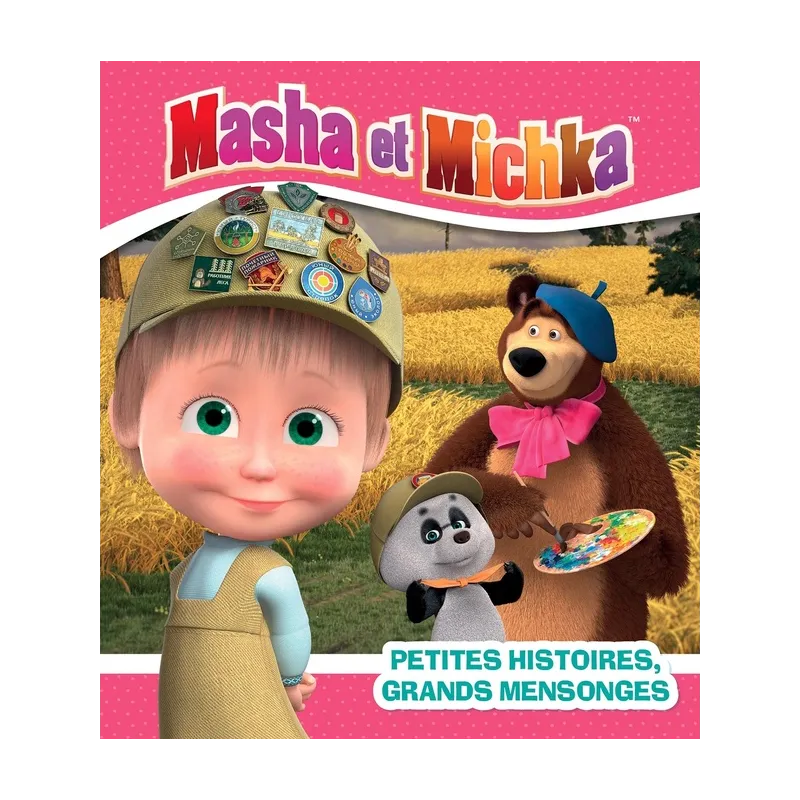 Masha et Michka : petites histoires, grands mensonges - Collectif - Hachette Jeunesse - Grand format - ravate.com librairie...