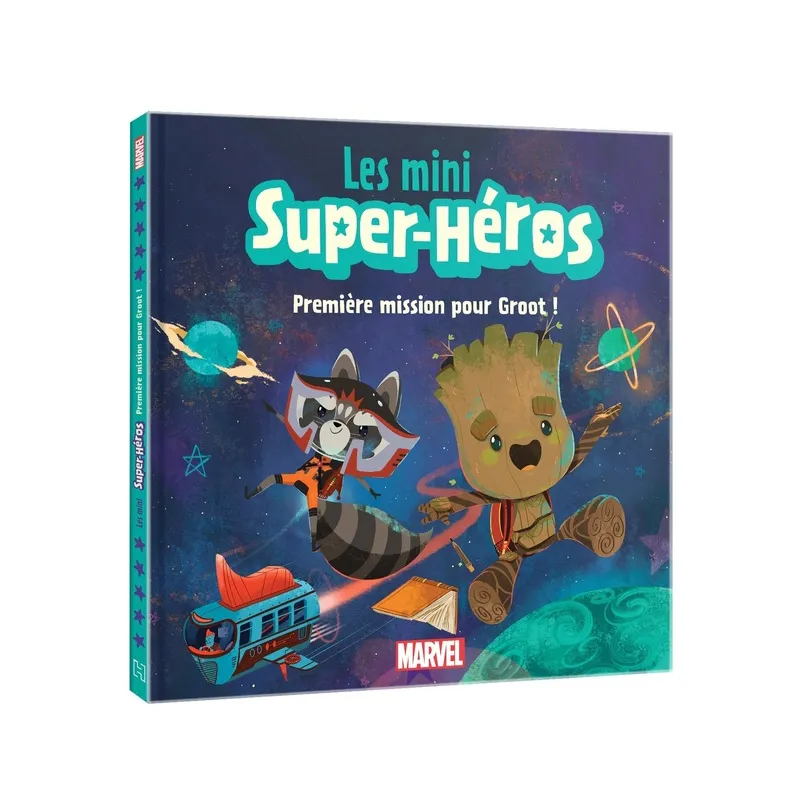 Les mini super-héros ; première mission pour Groot ! - Marvel - Disney Hachette - Grand format - ravate.com librairie reunion