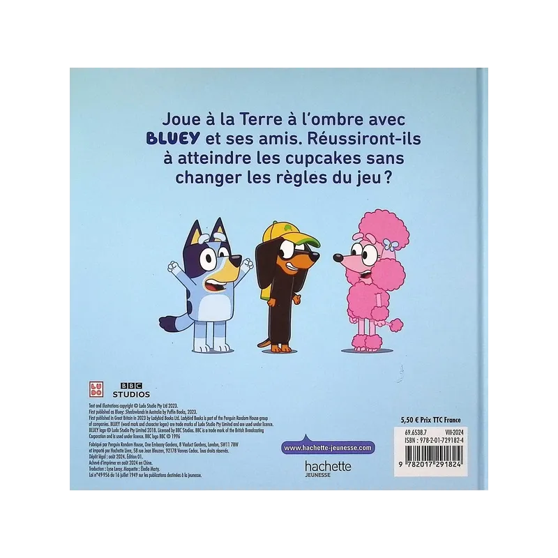Bluey : La terre à l - ravate.com librairie reunion