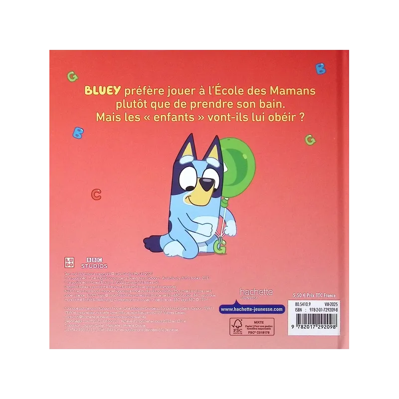 Bluey : L - ravate.com librairie reunion