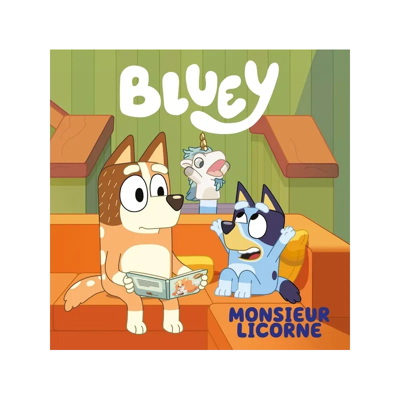 Bluey : Monsieur Licorne - Collectif - Hachette Jeunesse - Grand format - ravate.com librairie reunion