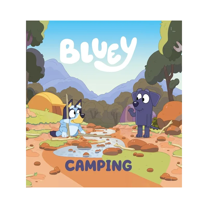Bluey : camping - Collectif - Hachette Jeunesse - Grand format - ravate.com librairie reunion