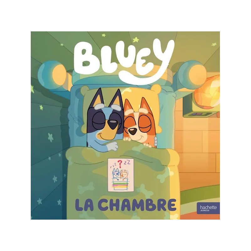 Bluey : La chambre - Collectif - Hachette Jeunesse - Grand format - ravate.com librairie reunion
