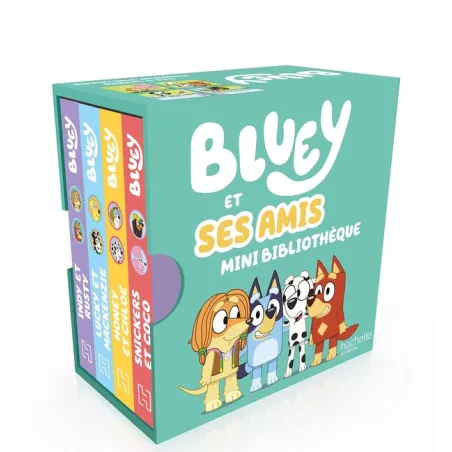 Bluey et ses amis : Mini bibliothèque