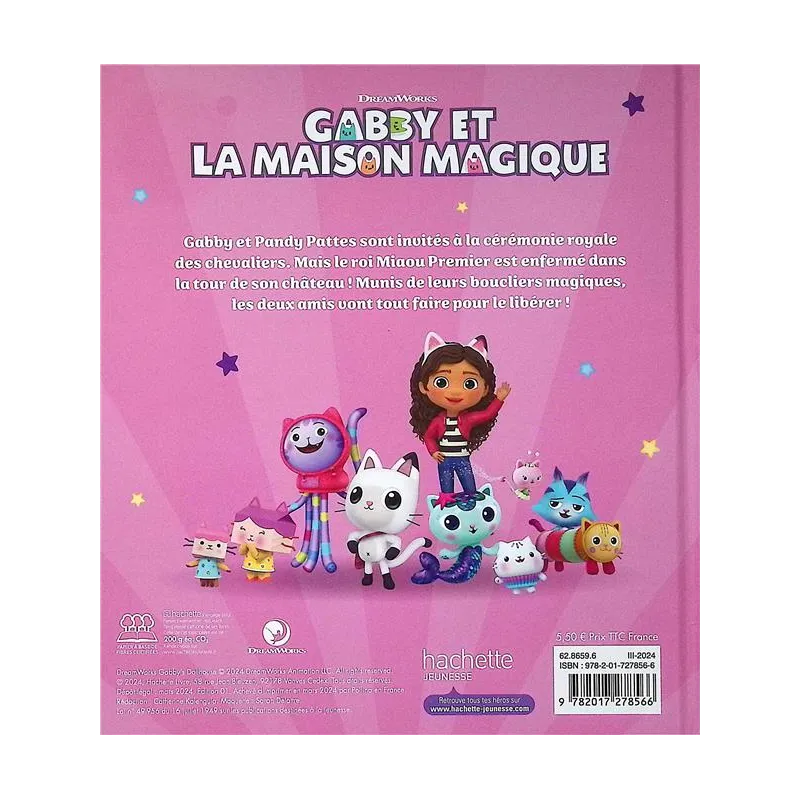 Gabby et la maison magique : Les apprentis chevaliers - Collectif - Hachette Jeunesse - Grand format - ravate.com librairie...
