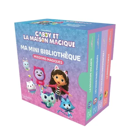 Gabby et la maison magique : Ma mini bibliothèque : Missions magiques