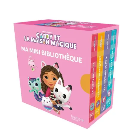 Gabby et la maison magique : Ma mini bibliothèque