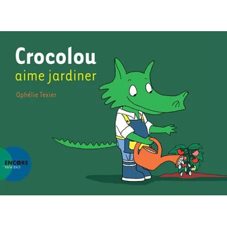 Crocolou aime jardiner