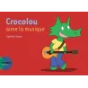 Crocolou aime la musique - Ophélie Texier - Actes Sud Jeunesse - Grand format - ravate.com librairie reunion