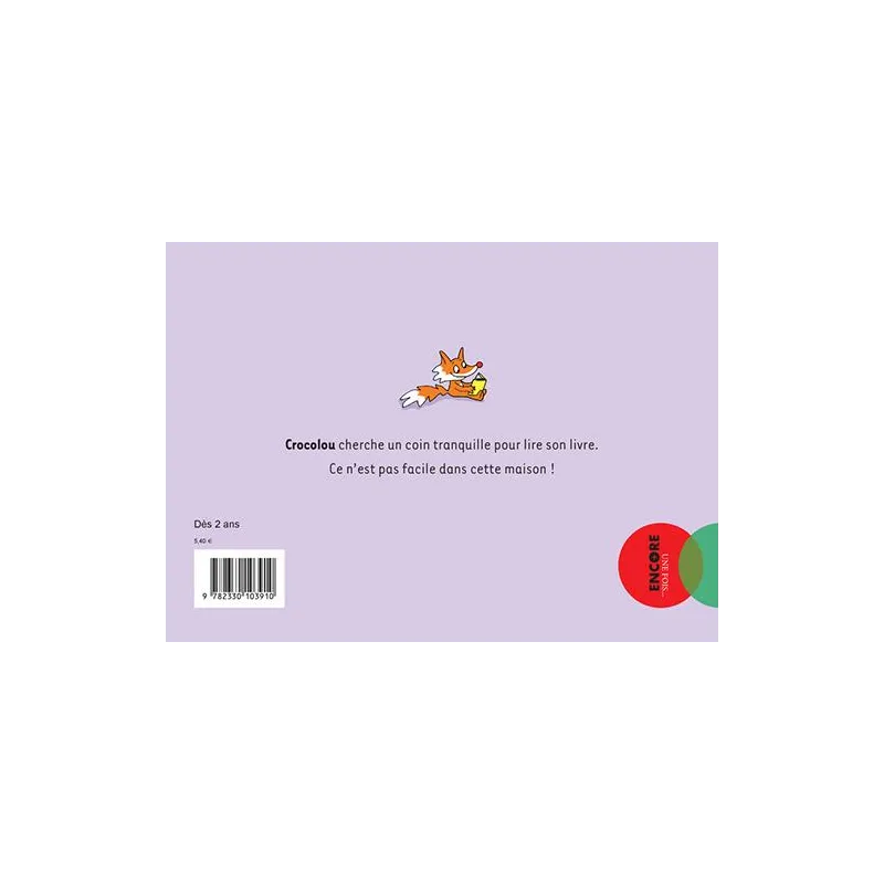 Crocolou aime les livres - Ophélie Texier - Actes Sud Jeunesse - Grand format - ravate.com librairie reunion