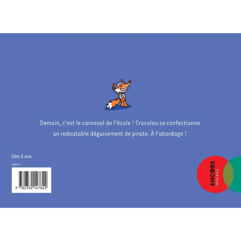 Crocolou aime les pirates - Ophélie Texier - Actes Sud Jeunesse - Grand format - ravate.com librairie reunion
