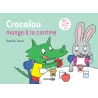 Crocolou mange à la cantine - Ophélie Texier - Actes Sud - Grand format - ravate.com librairie reunion