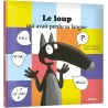 Le Loup qui avait perdu sa langue - Orianne Lallemand, Eléonore Thuillier - Auzou - Grand format - ravate.com librairie reunion
