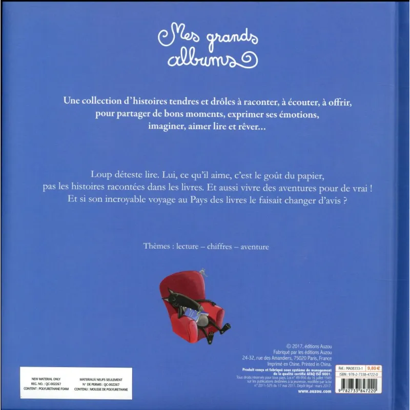 Le Loup qui n - ravate.com librairie reunion