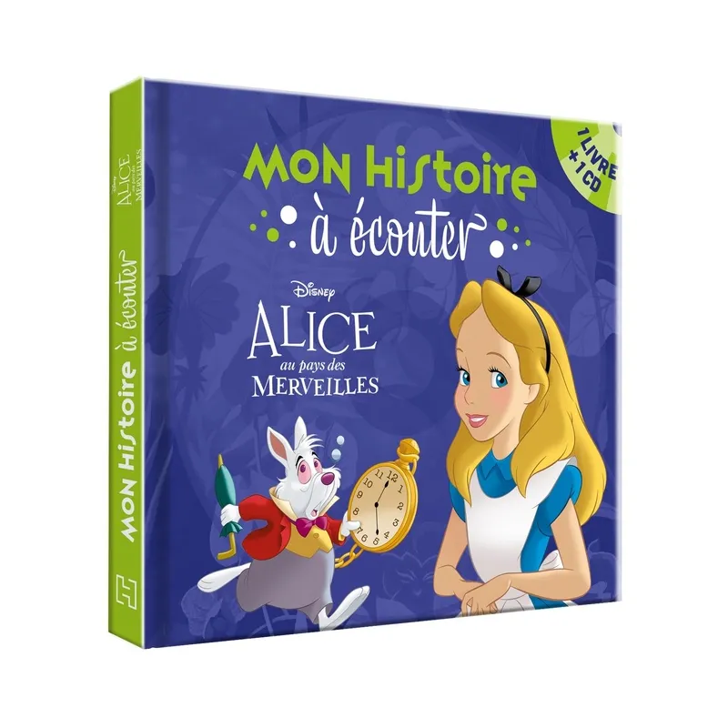 Mon histoire à écouter : Alice au Pays des Merveilles - Disney - Disney Hachette - Livre + CD Audio - ravate.com librairie...