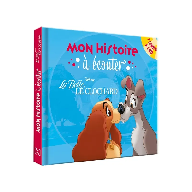 Mon histoire à écouter : la Belle et le Clochard - Disney - Disney Hachette - Livre + CD Audio - ravate.com librairie reunion