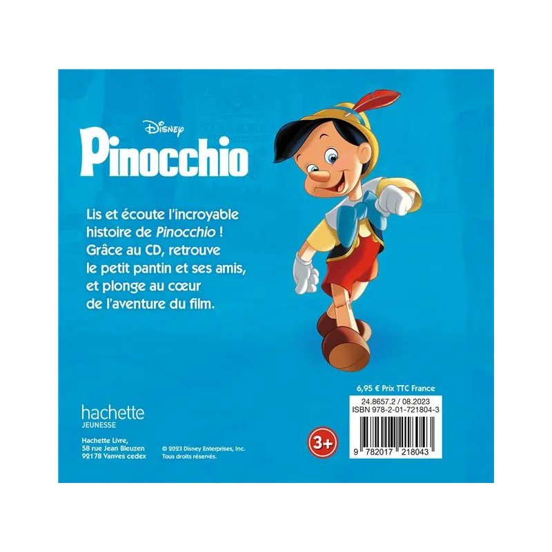Mon histoire à écouter : Pinocchio : l - ravate.com librairie reunion